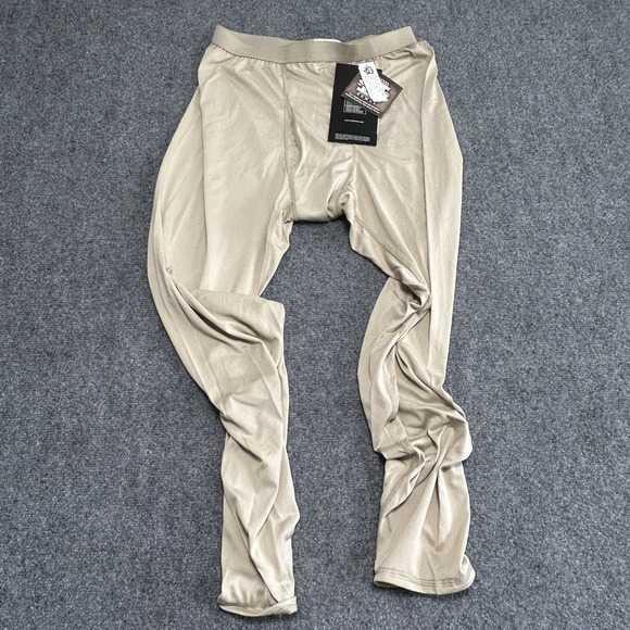 Polartec Lightweight Cold Weather Drawers Gen III Tan Size Medium Long NEW - Picture 1 of 4